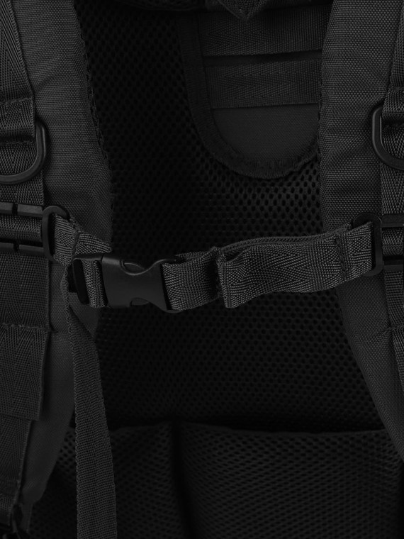 MIL-TEC Plecak Wojskowy Turystyczny Commando 55L Czarny
