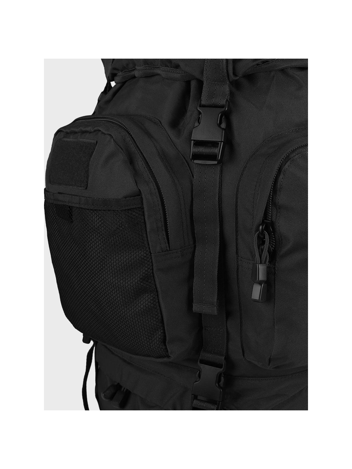 MIL-TEC Plecak Wojskowy Turystyczny Commando 55L Czarny