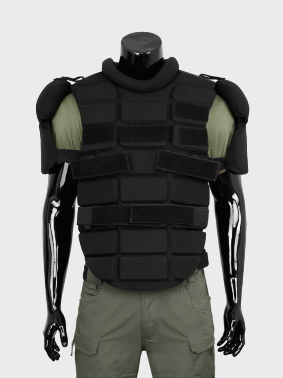 MIL-TEC KAMIZELKA OCHRONNA ANTY RIOT BODY ARMOR CZARNA