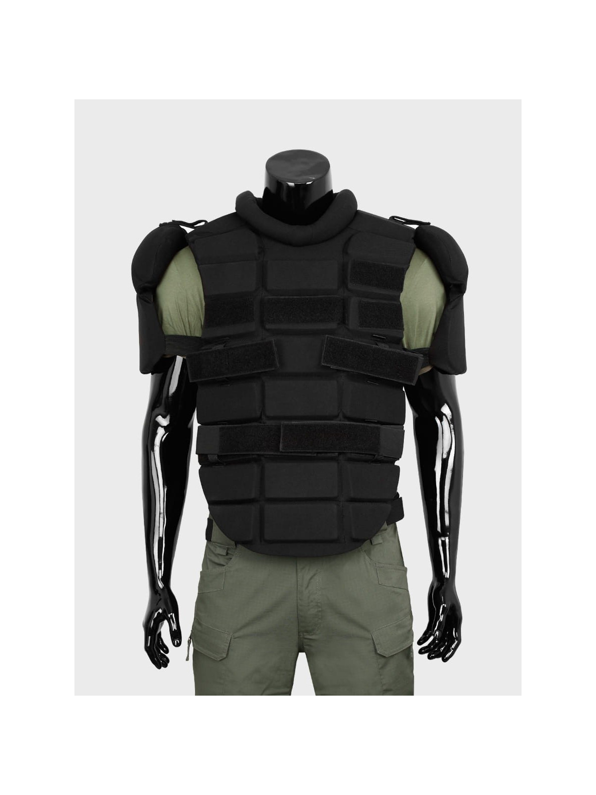 MIL-TEC KAMIZELKA OCHRONNA ANTY RIOT BODY ARMOR CZARNA