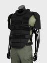 MIL-TEC KAMIZELKA OCHRONNA ANTY RIOT BODY ARMOR CZARNA