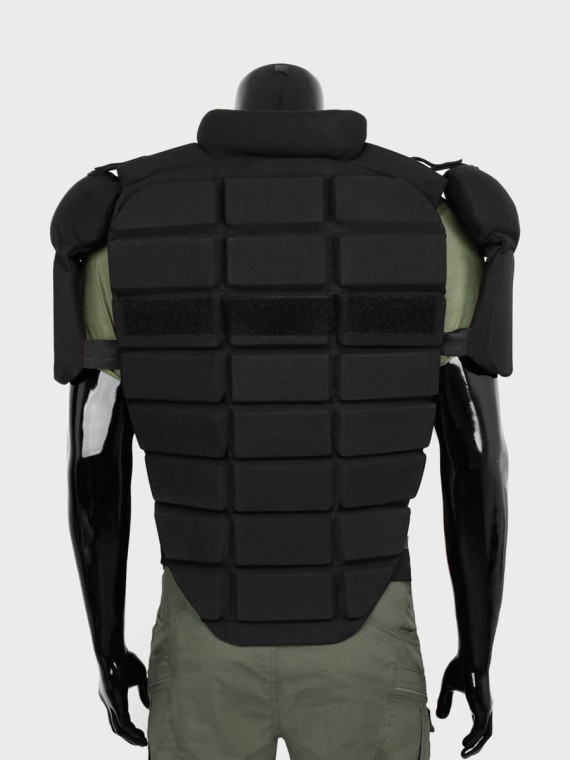 MIL-TEC KAMIZELKA OCHRONNA ANTY RIOT BODY ARMOR CZARNA