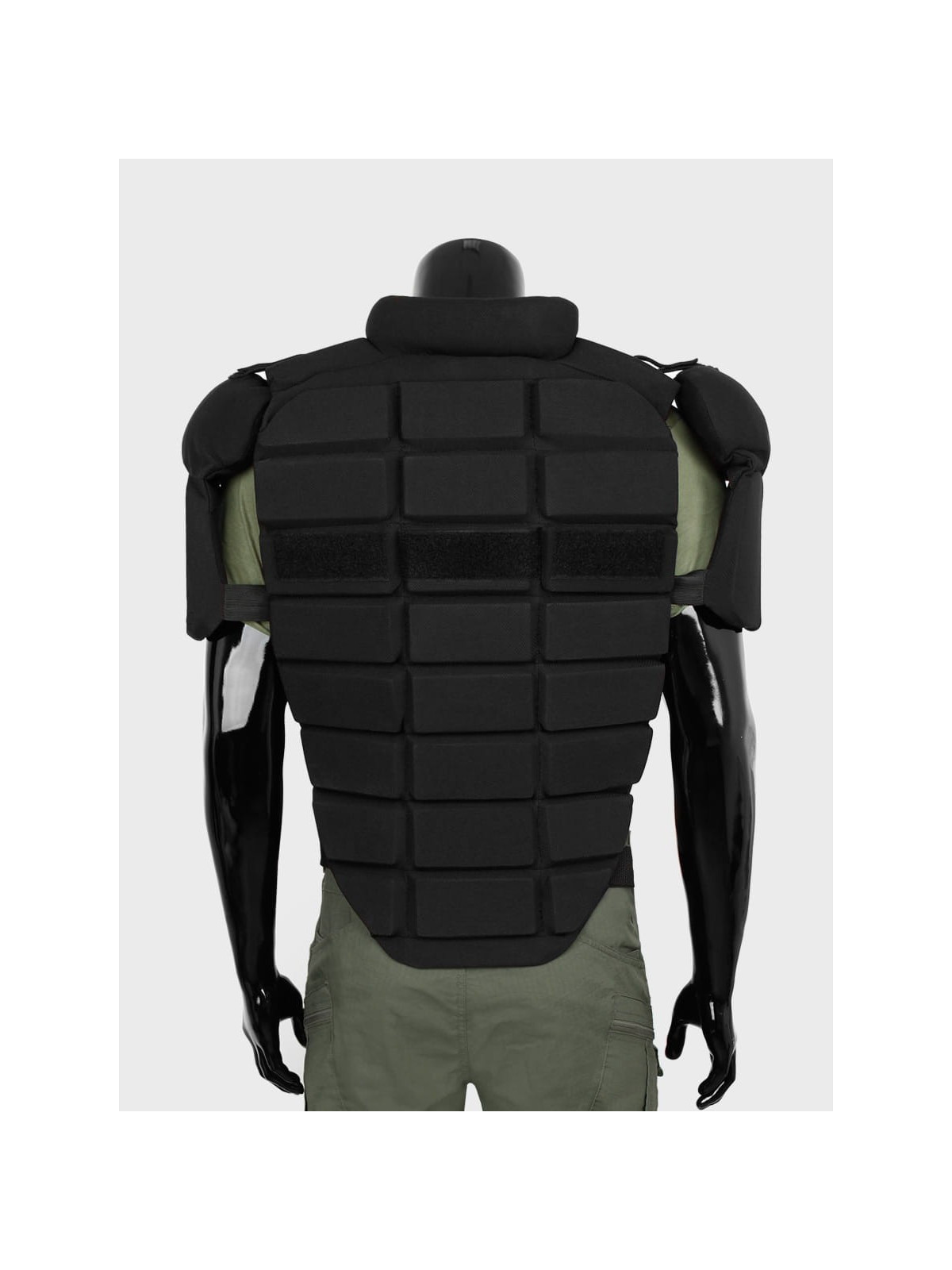 MIL-TEC KAMIZELKA OCHRONNA ANTY RIOT BODY ARMOR CZARNA