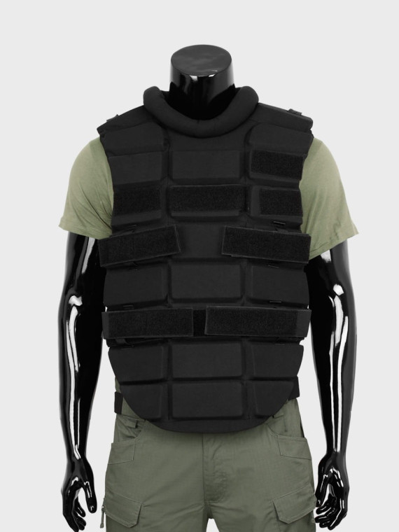 MIL-TEC KAMIZELKA OCHRONNA ANTY RIOT BODY ARMOR CZARNA