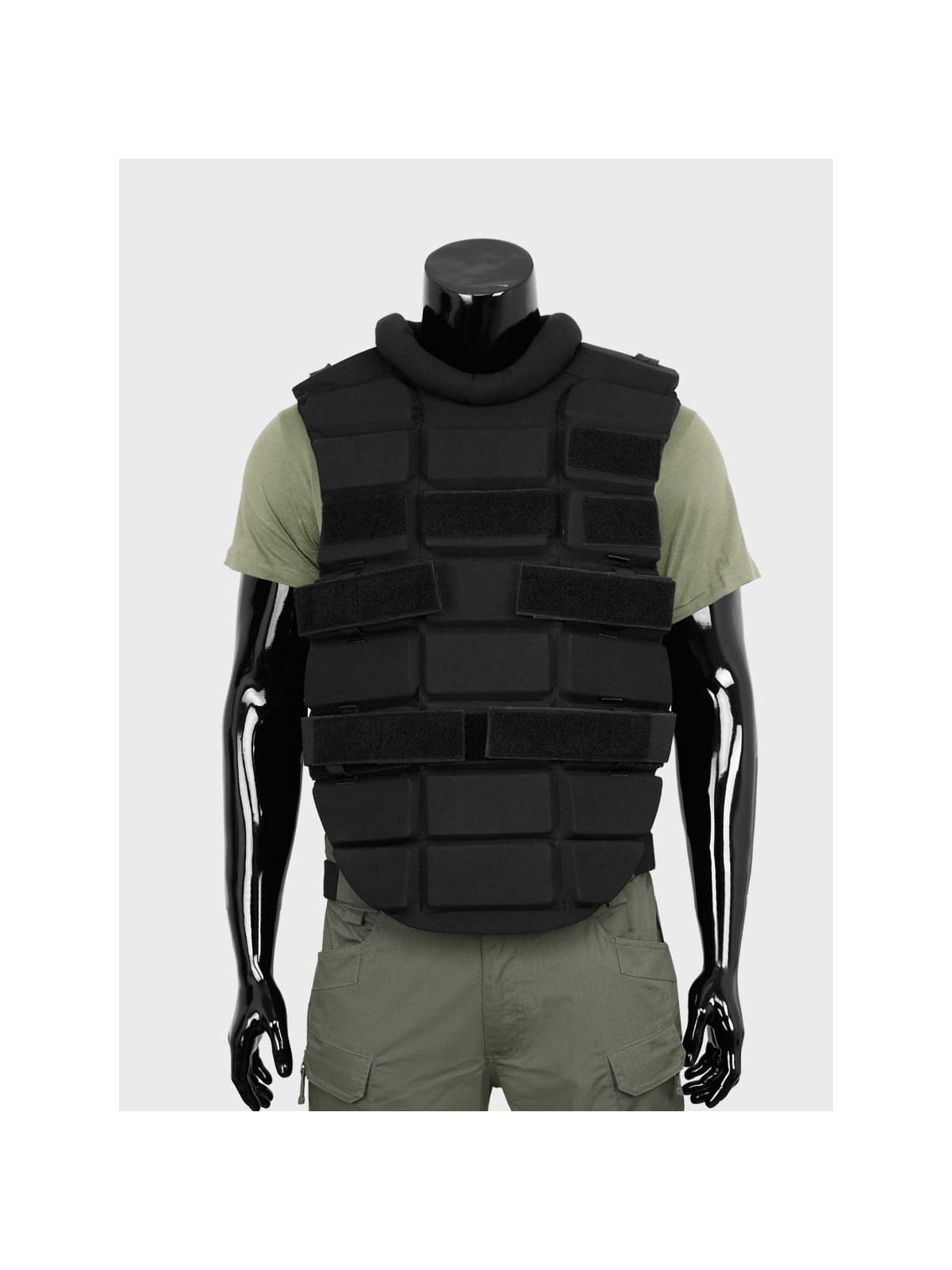 MIL-TEC KAMIZELKA OCHRONNA ANTY RIOT BODY ARMOR CZARNA
