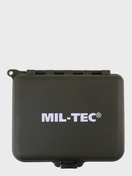 MIL-TEC PUDEŁKO WODOODPORNE 11,2x10,5x3,5 cm OLIWKOWE