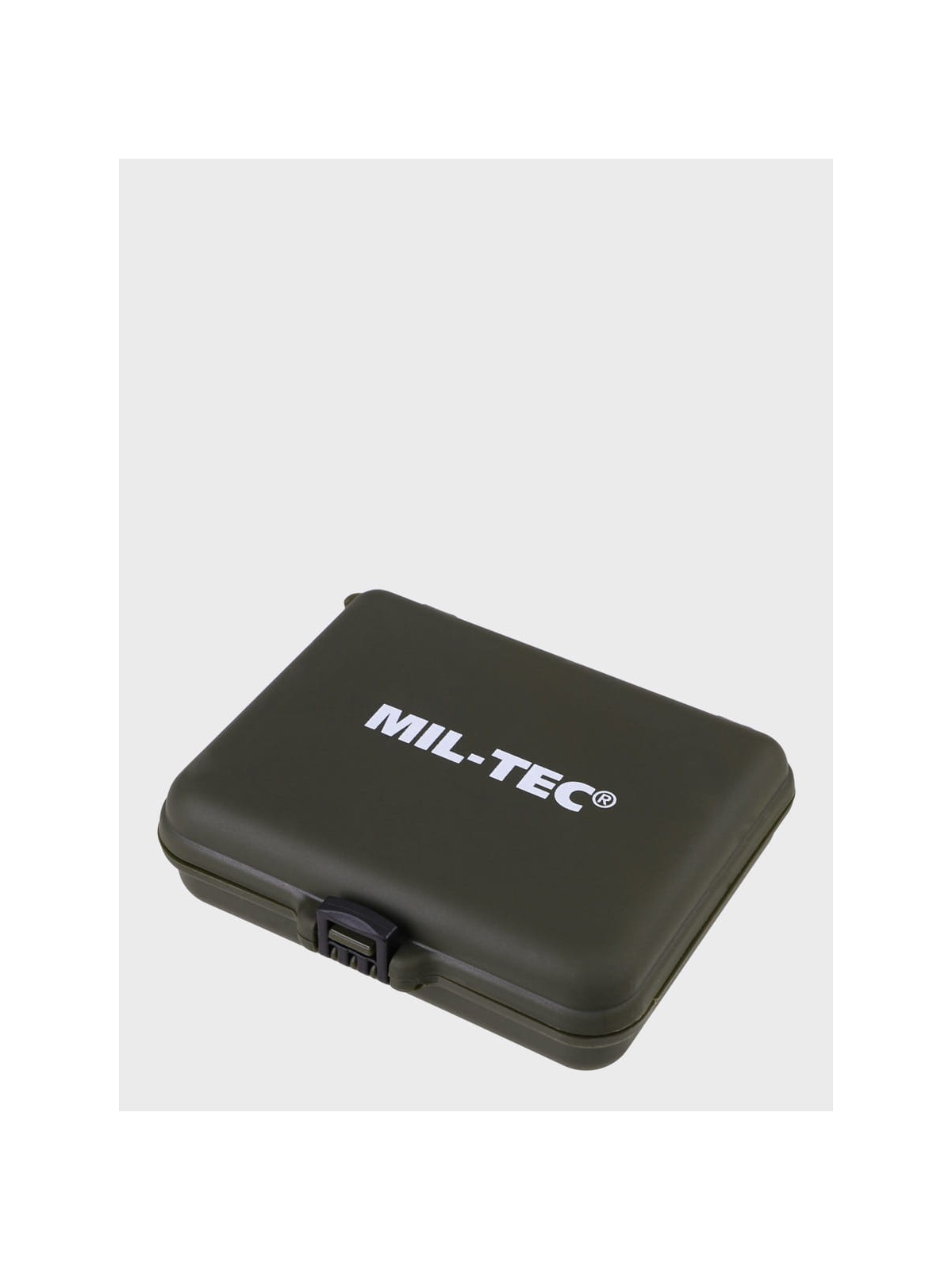 MIL-TEC PUDEŁKO WODOODPORNE 11,2x10,5x3,5 cm OLIWKOWE