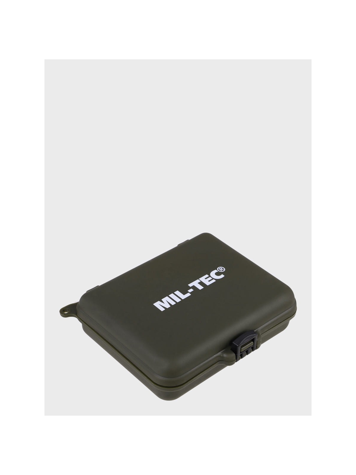 MIL-TEC PUDEŁKO WODOODPORNE 11,2x10,5x3,5 cm OLIWKOWE
