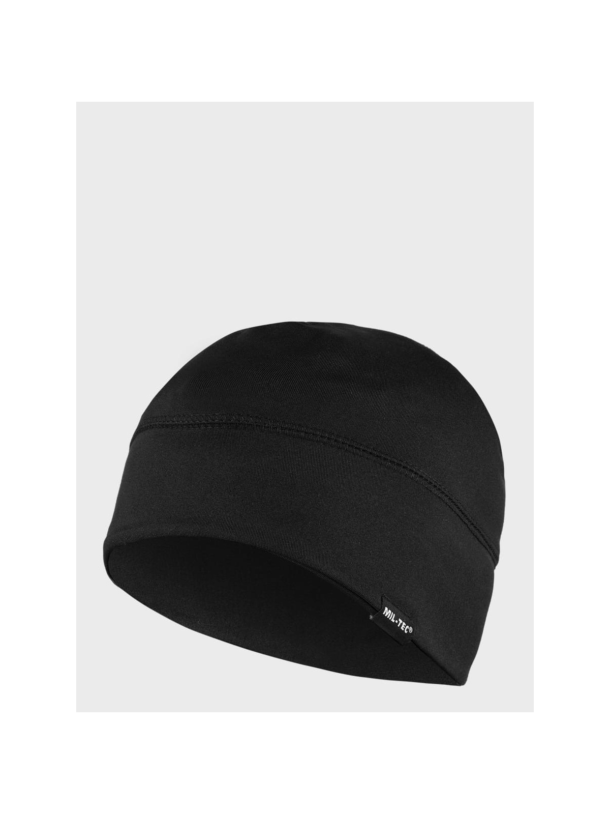 MIL-TEC CZAPKA ZIMOWA MĘSKA POLAROWA ELASTIC FLEECE CZARNA