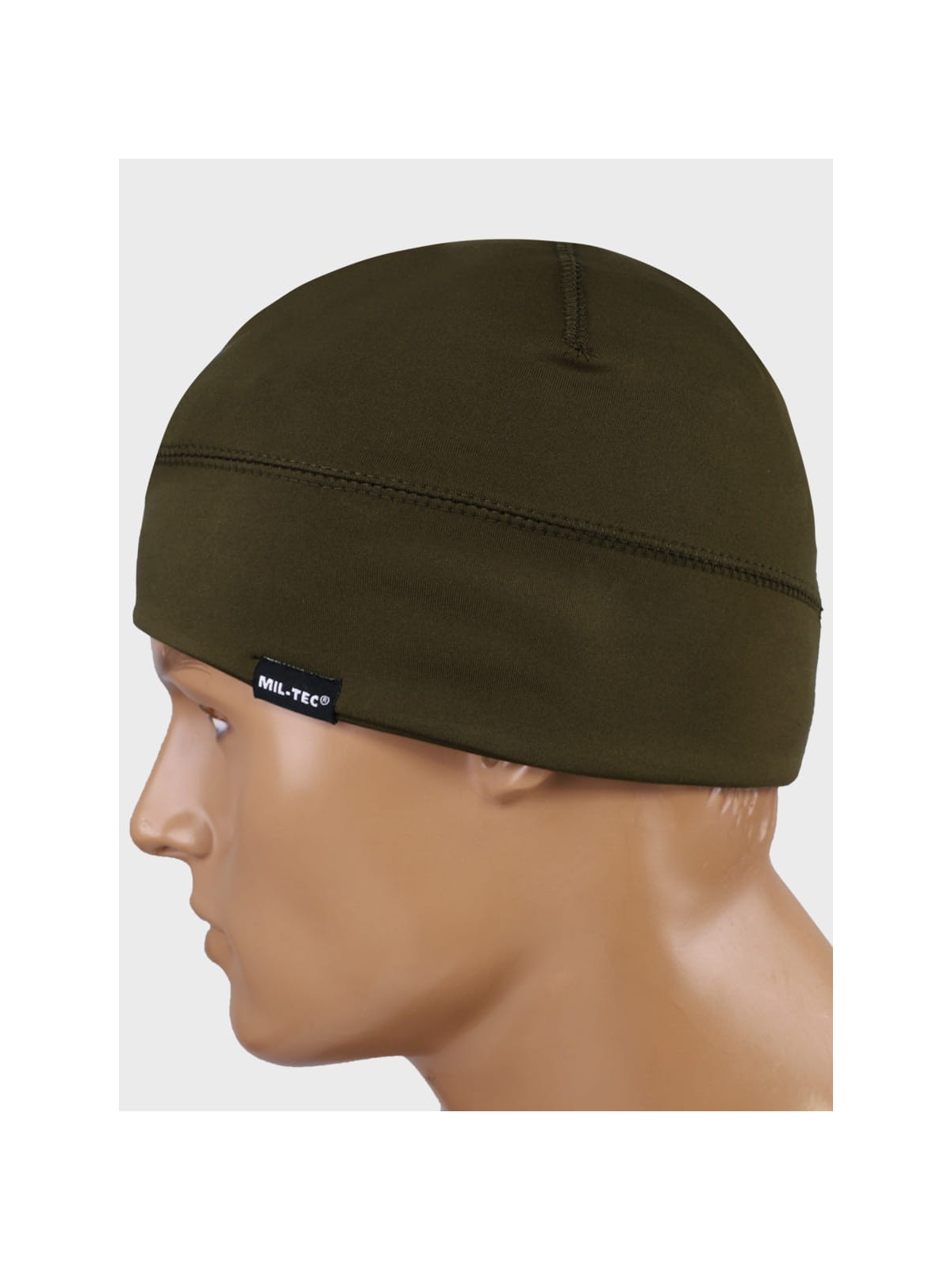 MIL-TEC CZAPKA ZIMOWA MĘSKA POLAROWA ELASTIC FLEECE OLIWKOWA