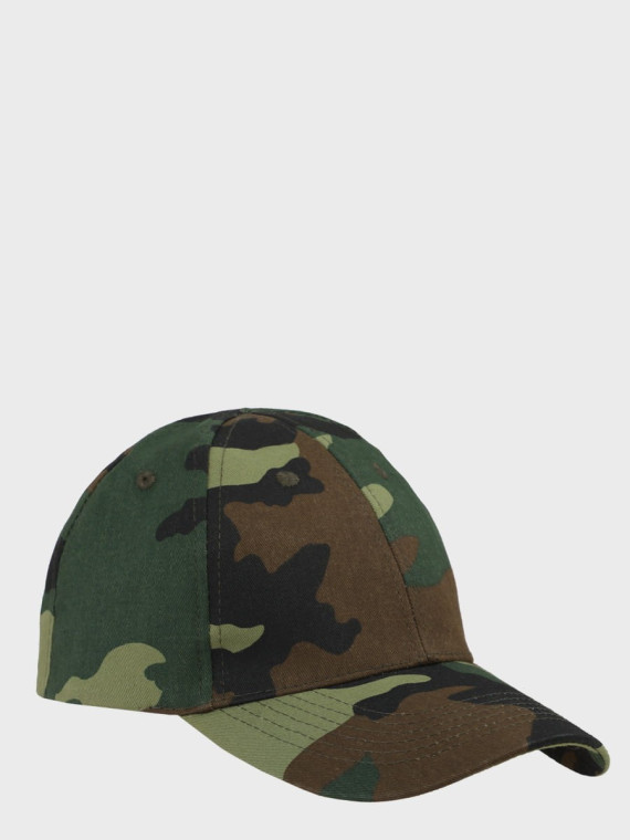 MIL-TEC CZAPKA Z DASZKIEM BEJSBOLÓWKA WOODLAND