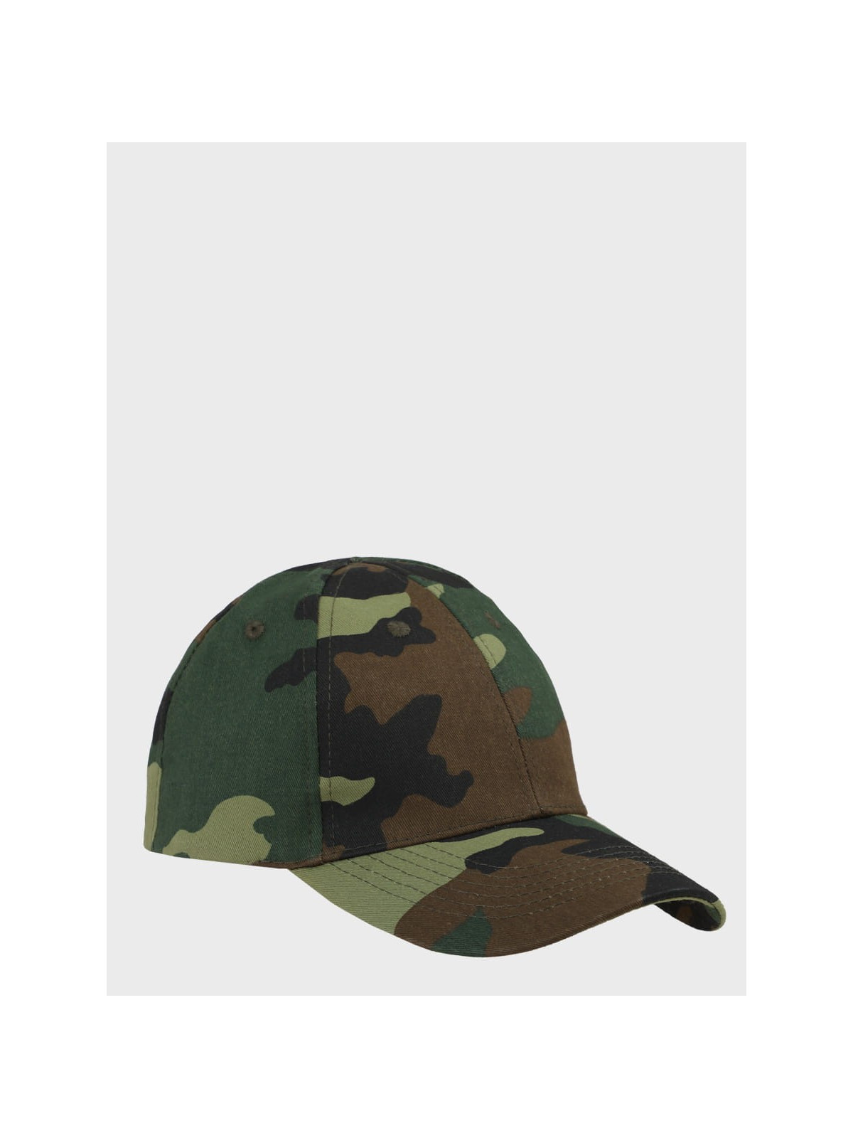 MIL-TEC CZAPKA Z DASZKIEM BEJSBOLÓWKA WOODLAND