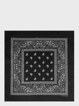 MIL-TEC CHUSTA BANDANA 54,5x54,5 CM WESTERN CZARNA