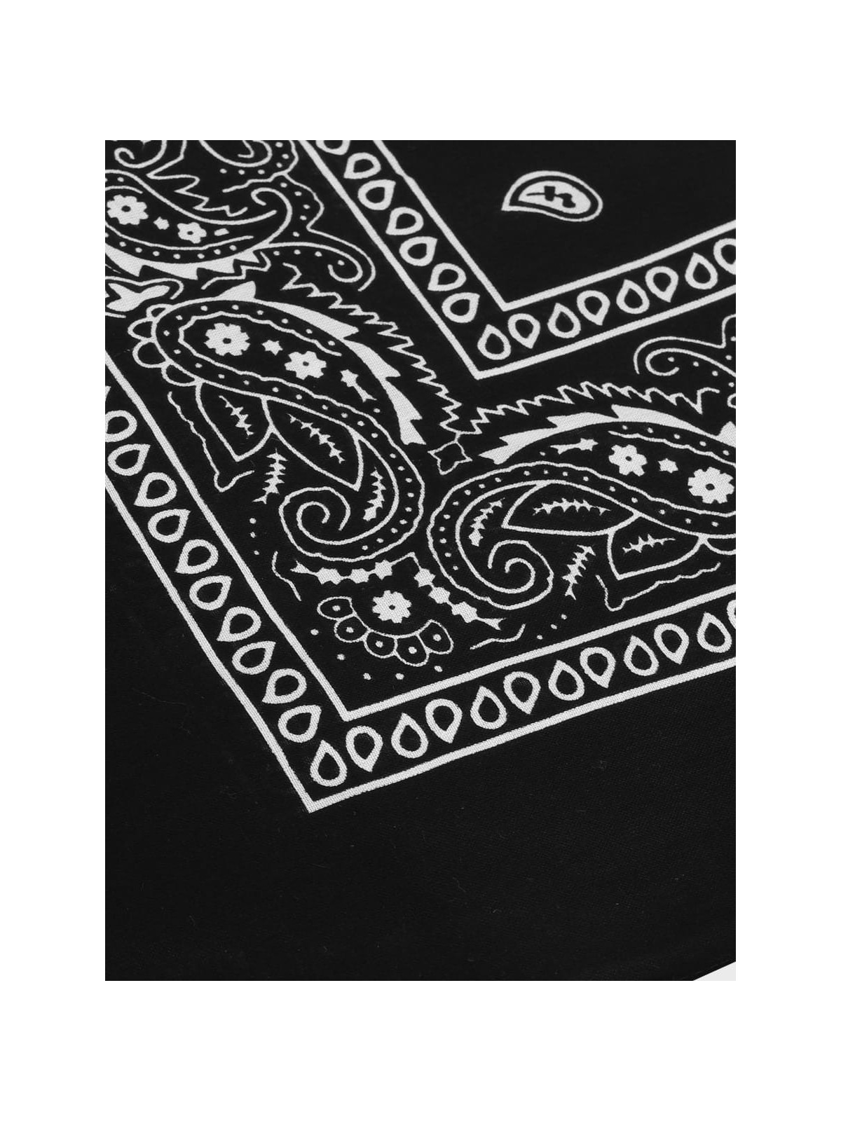 MIL-TEC CHUSTA BANDANA 54,5x54,5 CM WESTERN CZARNA
