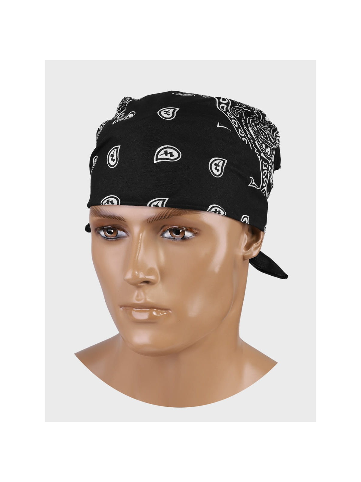 MIL-TEC CHUSTA BANDANA 54,5x54,5 CM WESTERN CZARNA
