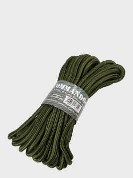 MIL-TEC LINA LINKA REPSZNUR COMMANDO 9mm X 15m 740KG OLIWKOWA
