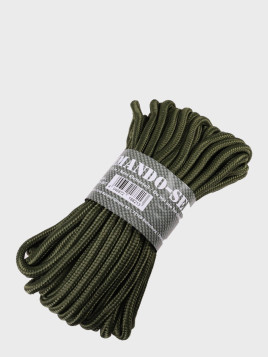 MIL-TEC LINA LINKA REPSZNUR COMMANDO 7mm x 15m 420 kg OLIWKOWA