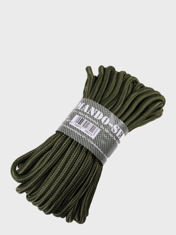 MIL-TEC LINA LINKA REPSZNUR COMMANDO 7mm x 15m 420 kg OLIWKOWA