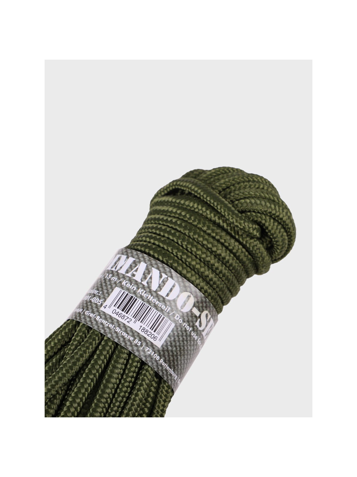 MIL-TEC LINA LINKA REPSZNUR COMMANDO 5mm x 15m 220kg OLIWKOWA