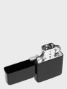 MIL-TEC ZAPALNICZKA BENZYNOWA typ ZIPPO STALOWA CZARNA