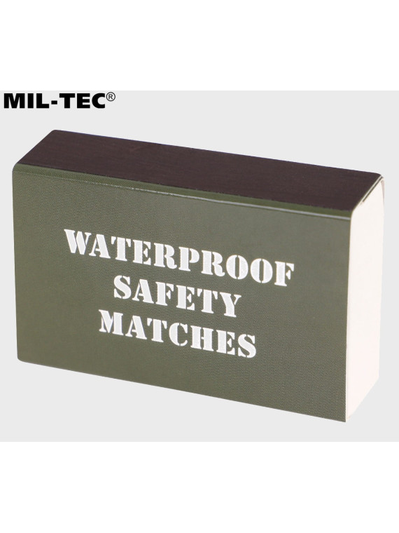 MIL-TEC ZAPAŁKI WOJSKOWE IMPREGNOWANE PARAFINĄ 38 SZT.