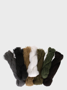 MIL-TEC WŁÓCZKI MASKUJĄCE GHILLIE THREAD KIT 7 KOLORÓW