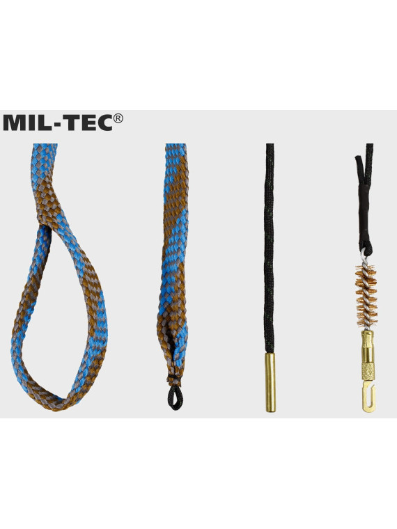 MIL-TEC WYCIOR ZESTAW DO CZYSZCZENIA BRONI 9MM SZNURKOWY