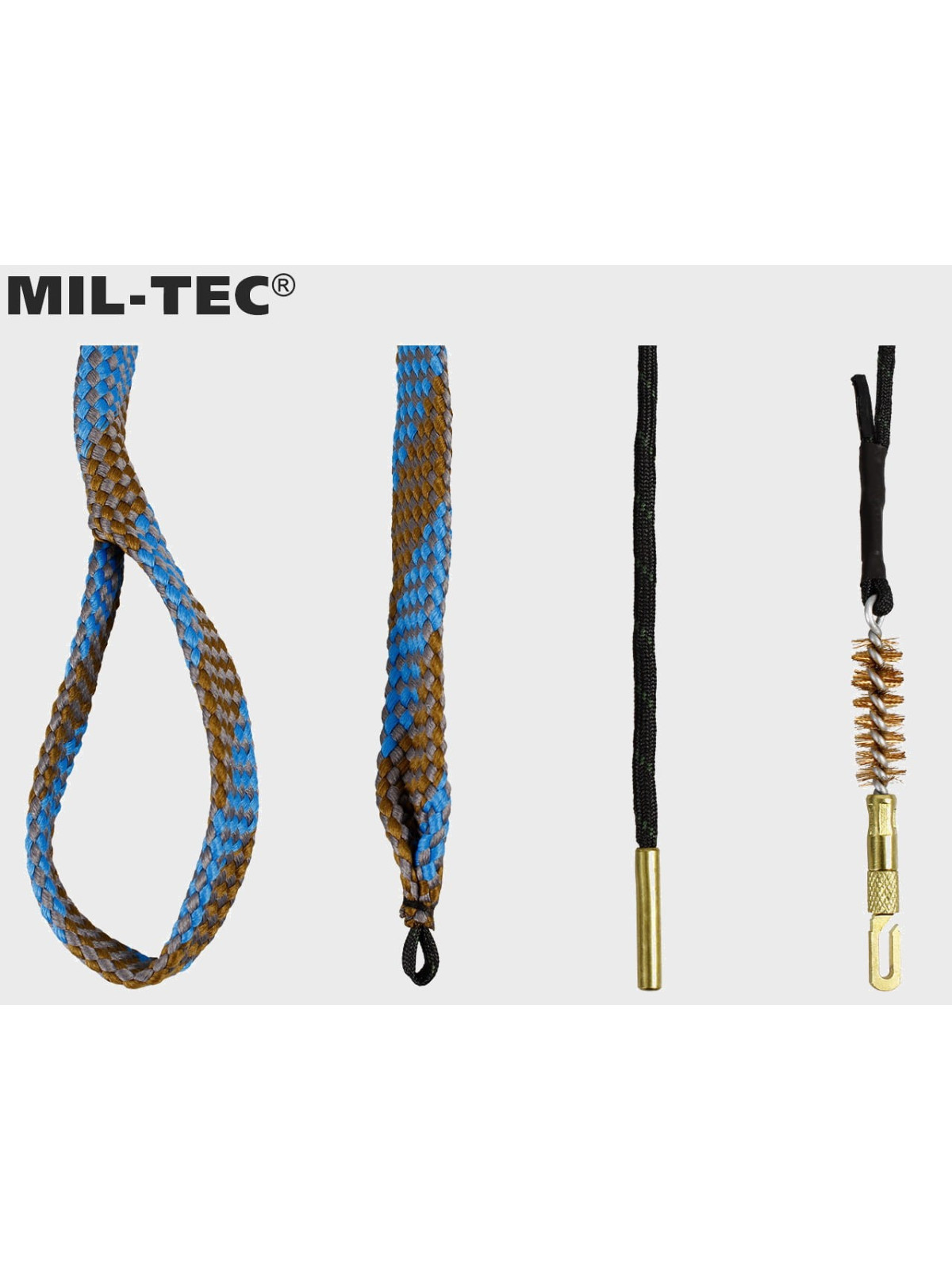 MIL-TEC WYCIOR ZESTAW DO CZYSZCZENIA BRONI 9MM SZNURKOWY