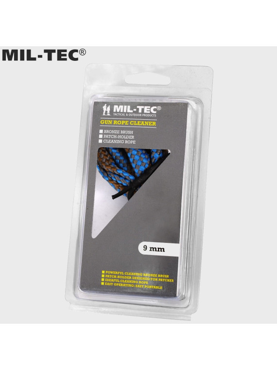 MIL-TEC WYCIOR ZESTAW DO CZYSZCZENIA BRONI 9MM SZNURKOWY