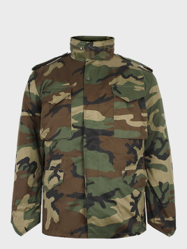 MIL-TEC KURTKA WOJSKOWA M65 PODPINKA 2w1 WOODLAND XXL