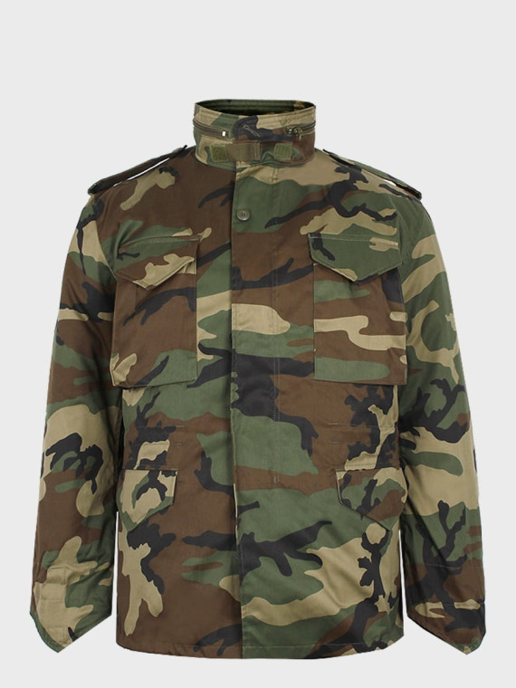 MIL-TEC KURTKA WOJSKOWA M65 PODPINKA 2w1 WOODLAND XXL