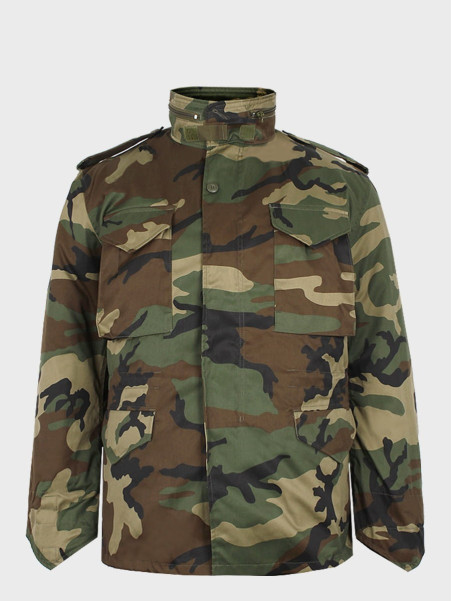 MIL-TEC KURTKA WOJSKOWA M65 PODPINKA 2w1 WOODLAND XXL