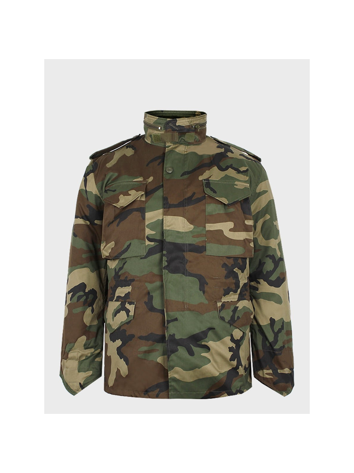 MIL-TEC KURTKA WOJSKOWA M65 PODPINKA 2w1 WOODLAND XXL