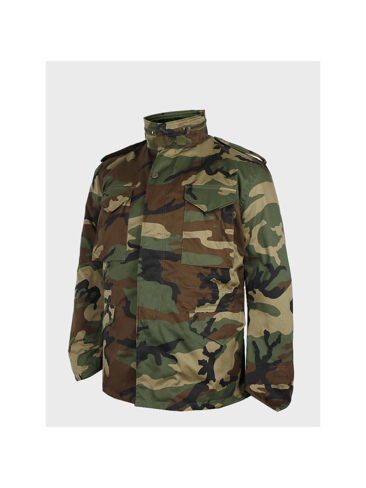 MIL-TEC KURTKA WOJSKOWA M65 PODPINKA 2w1 WOODLAND XXL
