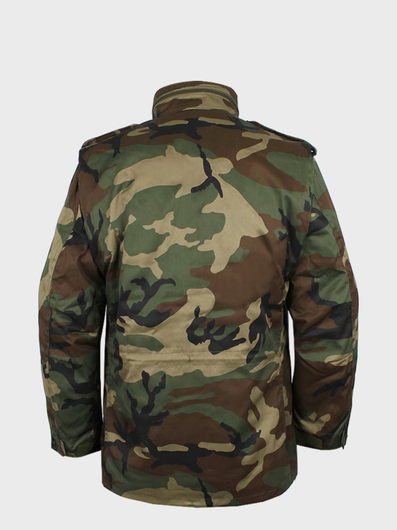 MIL-TEC KURTKA WOJSKOWA M65 PODPINKA 2w1 WOODLAND XXL