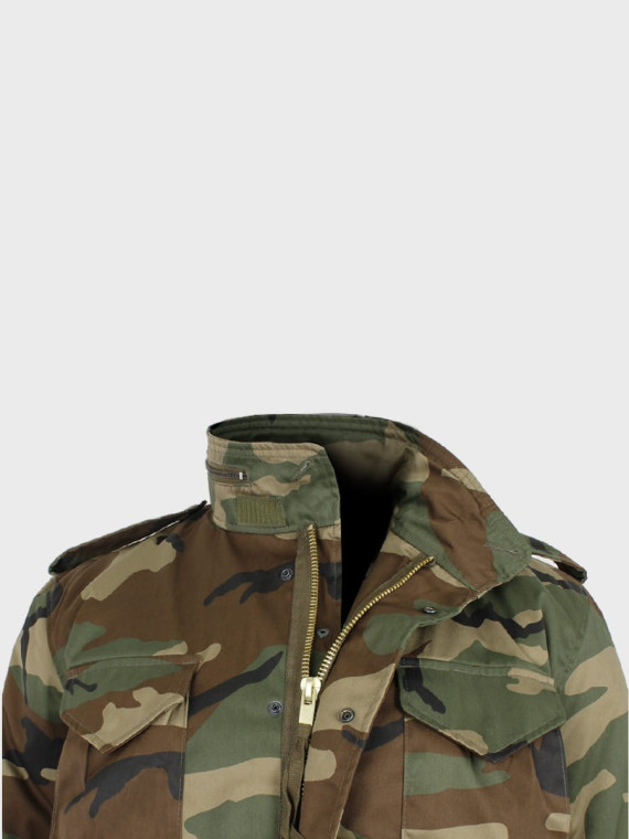 MIL-TEC KURTKA WOJSKOWA M65 PODPINKA 2w1 WOODLAND XXL