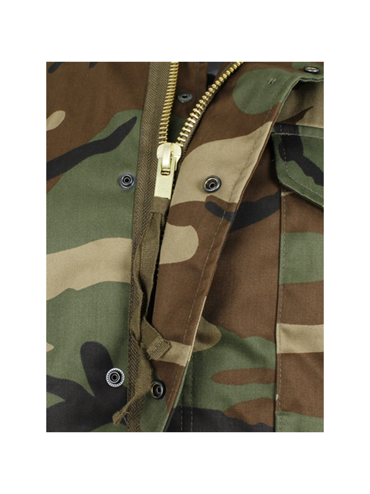 MIL-TEC KURTKA WOJSKOWA M65 PODPINKA 2w1 WOODLAND XXL