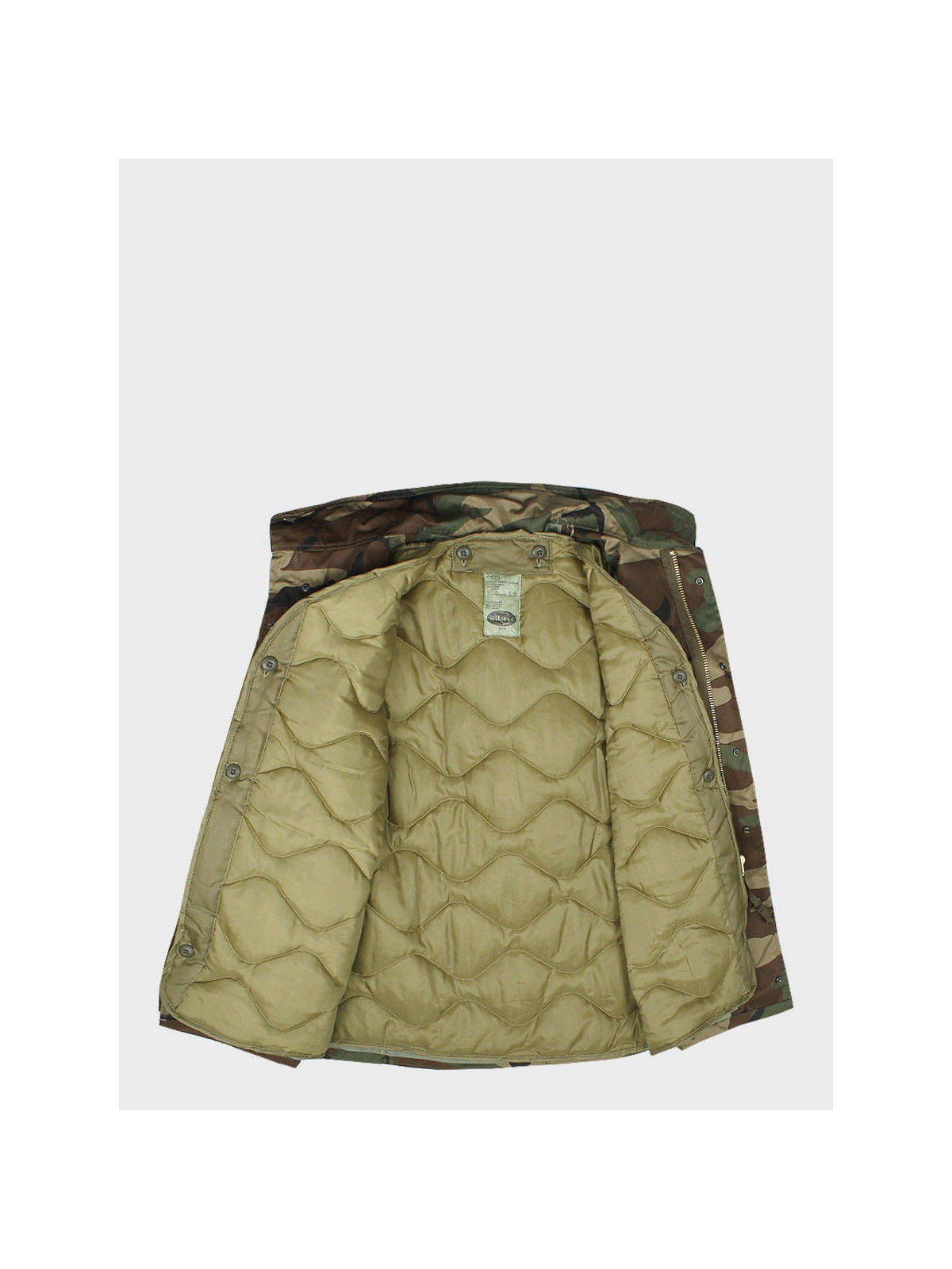 MIL-TEC KURTKA WOJSKOWA M65 PODPINKA 2w1 WOODLAND XXL