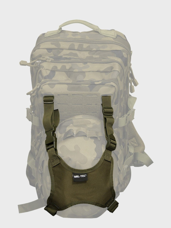 MIL-TEC UCHWYT NA HEŁM KASK OCHRONNY NOSZAK NA PLECAK OLIWKOWY