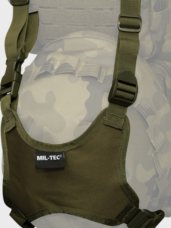 MIL-TEC UCHWYT NA HEŁM KASK OCHRONNY NOSZAK NA PLECAK OLIWKOWY