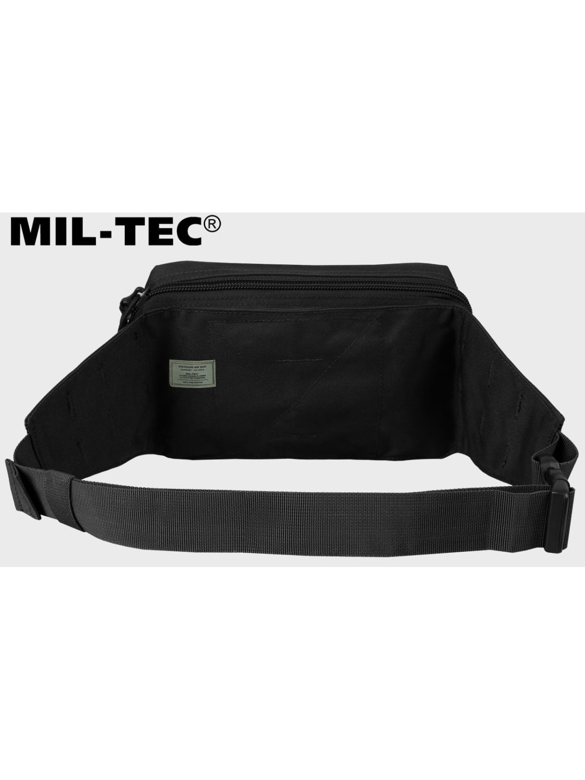 MIL-TEC TORBA BIODROWA NERKA KABURA NA PISTOLET CZARNA