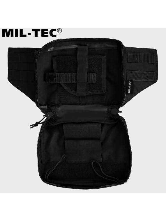 MIL-TEC TORBA BIODROWA NERKA KABURA NA PISTOLET CZARNA