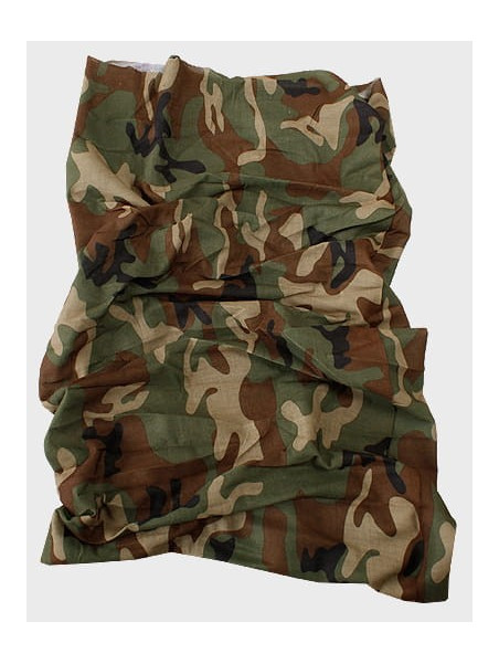 MIL-TEC SZAL WIELOFUNKCYJNY KOMINIARKA WOJSKOWA WOODLAND