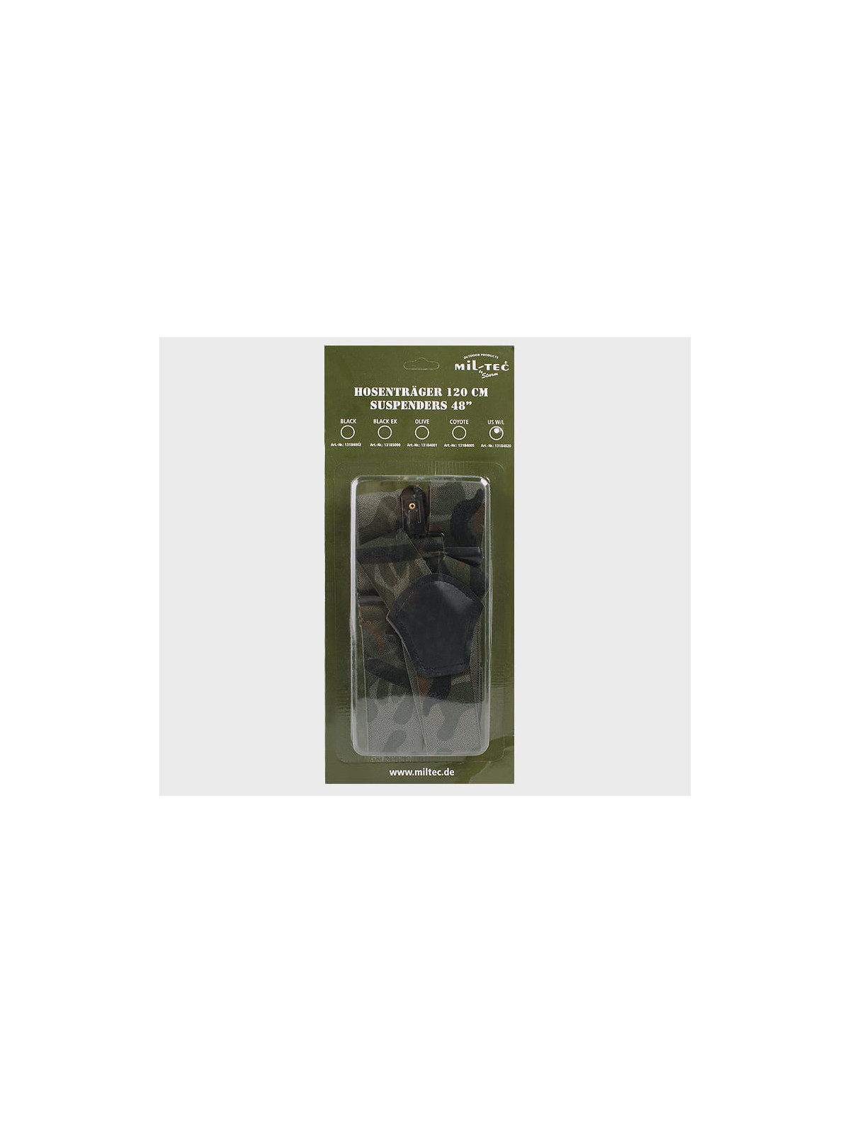 MIL-TEC SZELKI DO SPODNI WOODLAND