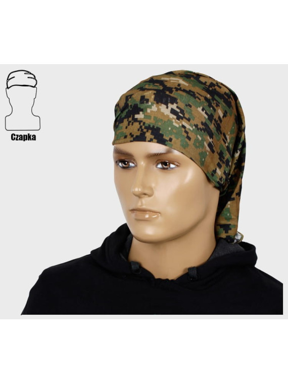 MIL-TEC SZAL WIELOFUNKCYJNY KOMINIARKA WOJSKOWA MARPAT DIGITAL
