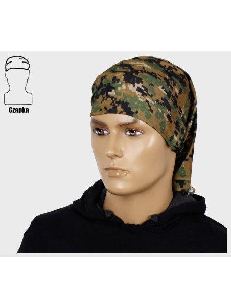 MIL-TEC SZAL WIELOFUNKCYJNY KOMINIARKA WOJSKOWA MARPAT DIGITAL