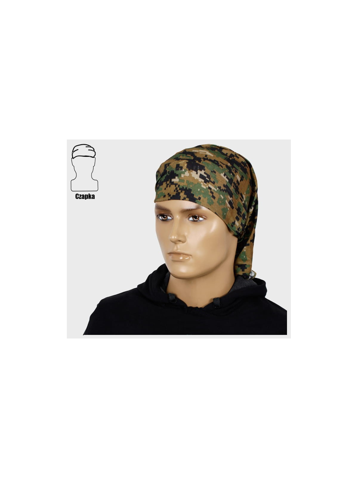 MIL-TEC SZAL WIELOFUNKCYJNY KOMINIARKA WOJSKOWA MARPAT DIGITAL
