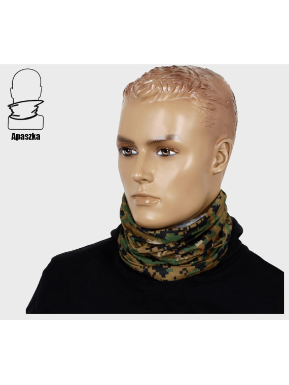 MIL-TEC SZAL WIELOFUNKCYJNY KOMINIARKA WOJSKOWA MARPAT DIGITAL
