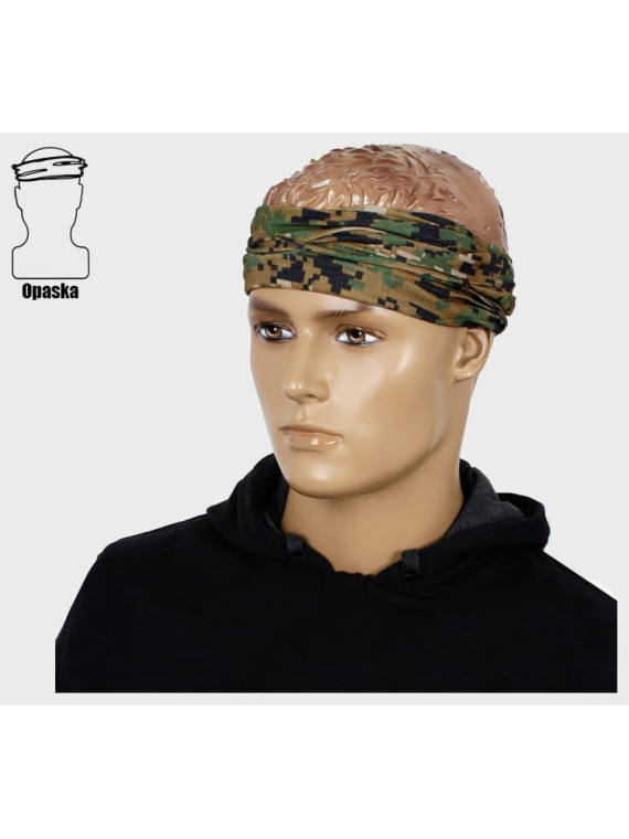 MIL-TEC SZAL WIELOFUNKCYJNY KOMINIARKA WOJSKOWA MARPAT DIGITAL