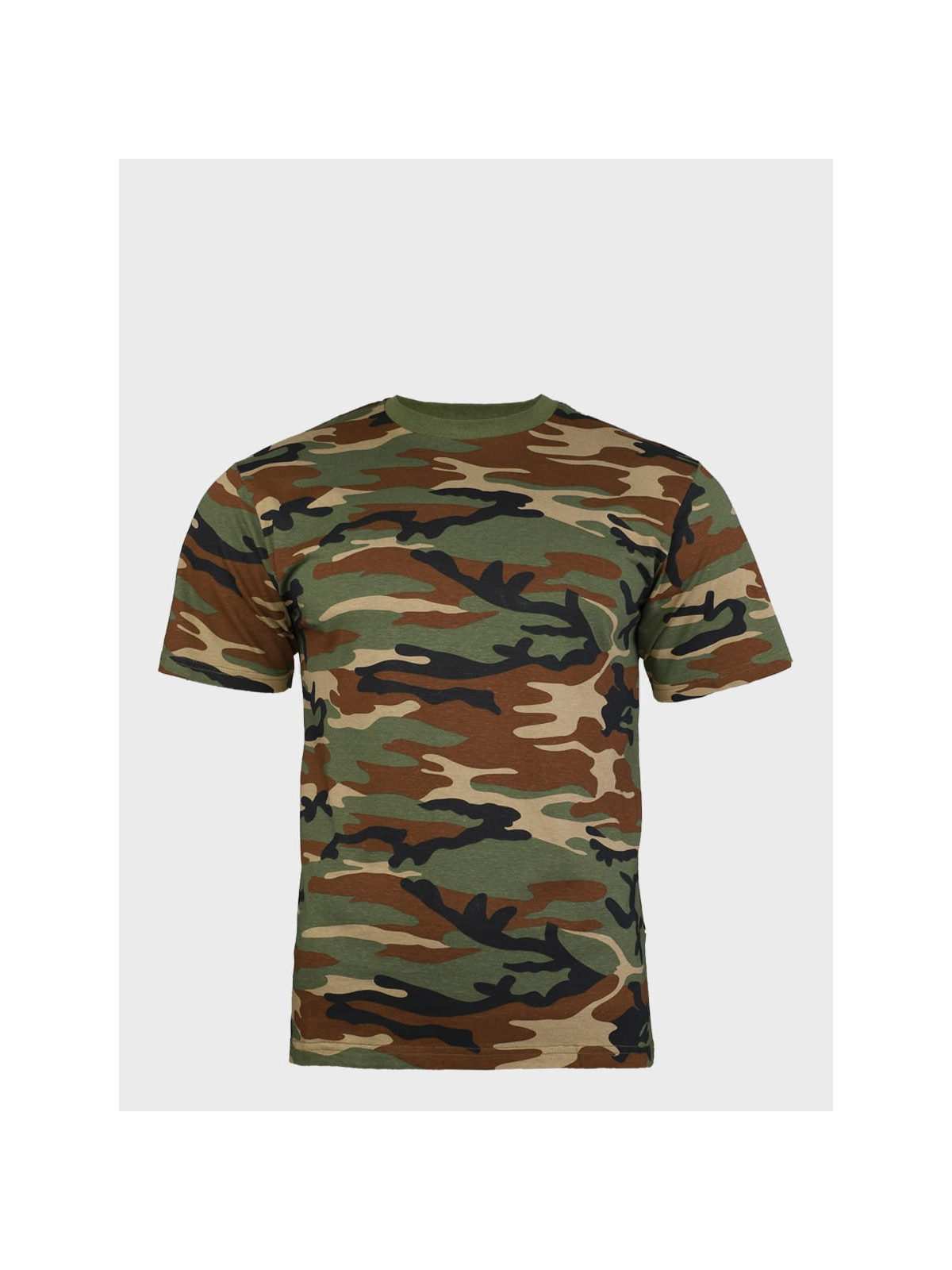 MIL-TEC KOSZULKA T-SHIRT BAWEŁNA WOODLAND 3XL
